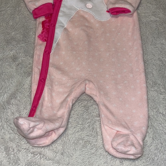 (2 for $10) George unicorn fleece footie / sleeper 🦄 - Picture 3 of 6
